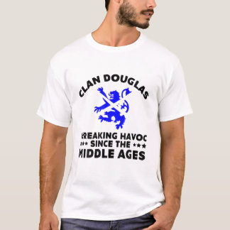 T-shirt Douglas Scottish Kilt Family Clan Scotland Nom