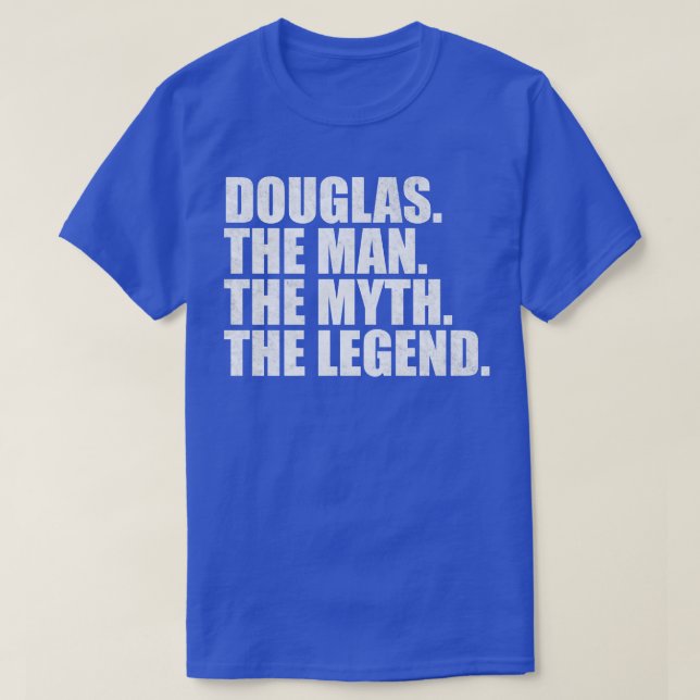 T-shirt DouglasDouglas Nom Douglas prénom (Design devant)