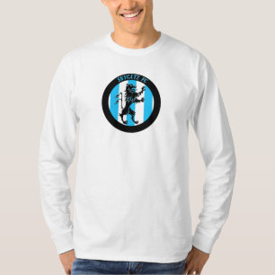 T-shirt Douille blanche de Skycatz longue