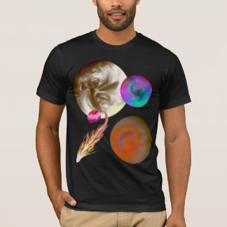T-shirt Douille courte adaptée de conception de système