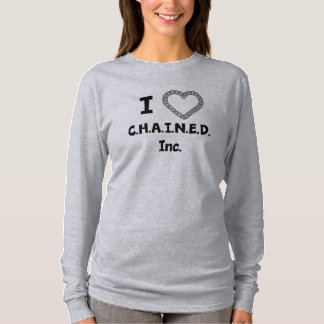 T-shirt Douille de base des femmes la longue