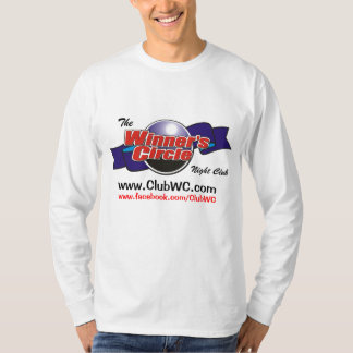 T-shirt Douille de base du cercle du gagnant longue
