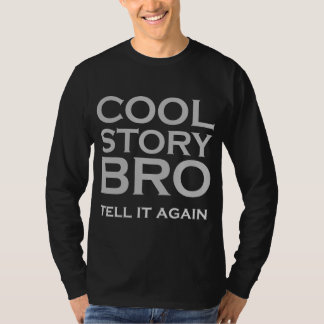 T-shirt Douille de Bro d'histoire fraîche longue