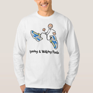 T-shirt Douille de coton d'imbéciles longue