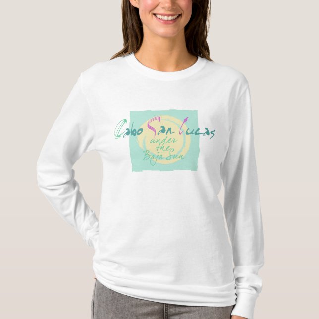 T-shirt Douille de dames de Cabo longue (Devant)