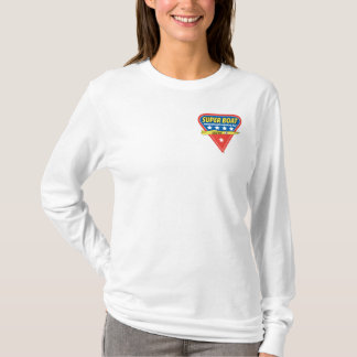 T-shirt Douille de dames de SBI longue.
