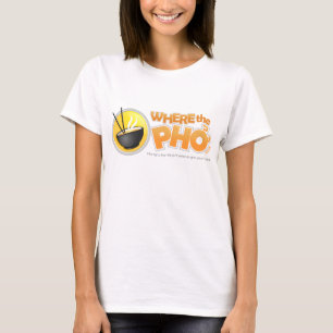 T-shirt Douille de dames de WhereThePho longue