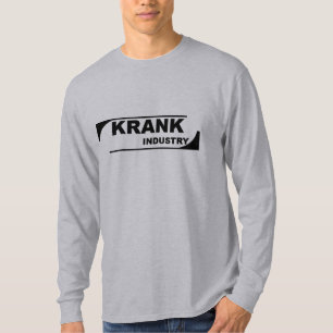 T-shirt Douille grise d'industrie de Krank longue