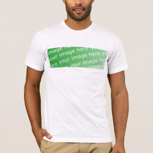 T-shirt Douille pure de dames Twofer longue (adaptée)