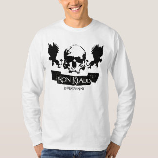 T-shirt Douille T de logo de crâne de divertissement de