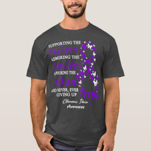 T-shirt Douleur chronique personne ne combat seul je peux