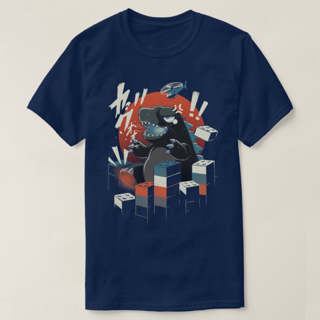 T-shirt Douleur de Chibi Kaiju (Design devant)