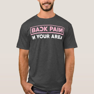 T-shirt Douleur de dos dans votre région
