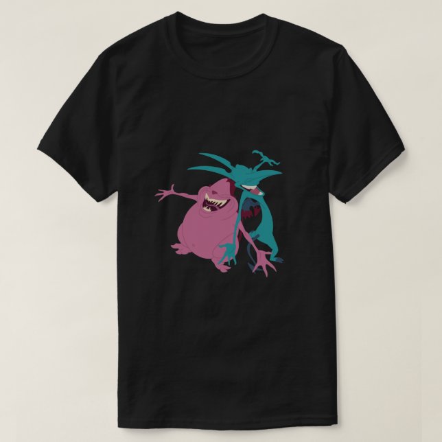 T-shirt Douleur et panique minimalistes (Design devant)