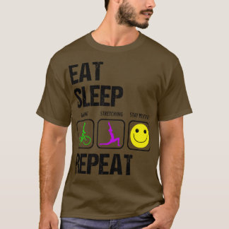 T-shirt Douleur Sans Ostéoarthrite Cyclisme Étirement Yoga