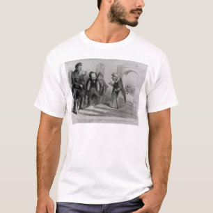 T-shirt Doumas, Hugo et Balzac cherchant leur admission