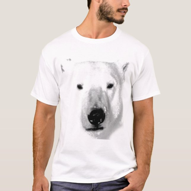 T-shirt d'ours blanc (Devant)