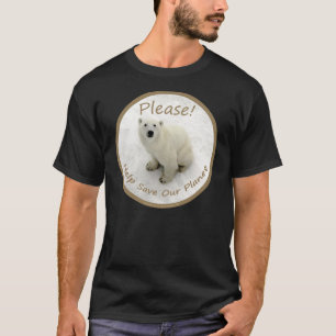 T-shirt d'ours blanc