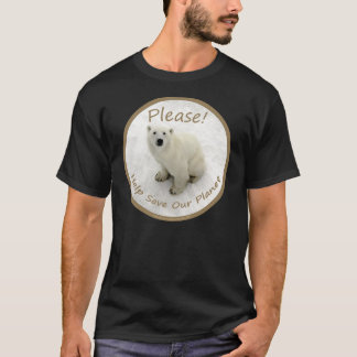 T-shirt d'ours blanc