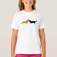 Doux Dachshunds Smooch | Wiener Dogs Love