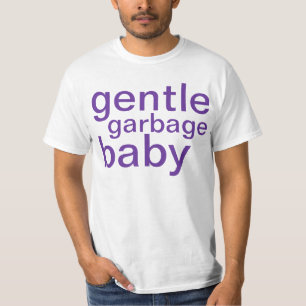 T-shirt doux de bébé de déchets