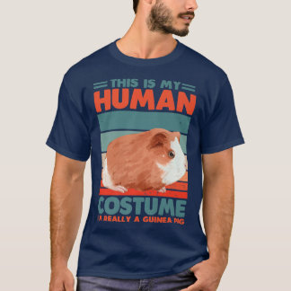 T-shirt Doux et drôle Guinéen Cochon mignon animal de comp