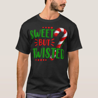 T-shirt Doux mignon mais tordu Sucre de canne sucré Tes