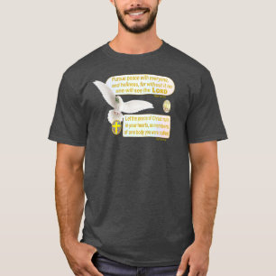 T-shirt Dove of Peace (avec URL web)