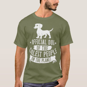 T-shirt Doxie Dachshund Chien Chien Chien Chien Chien Chie