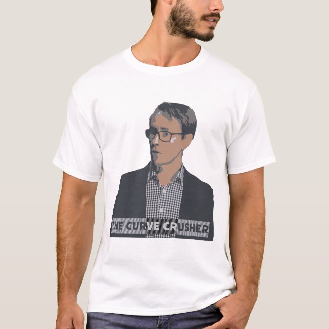 T-shirt Dr Ashley Bloomfield Le Croiseur De Courbe (Devant)