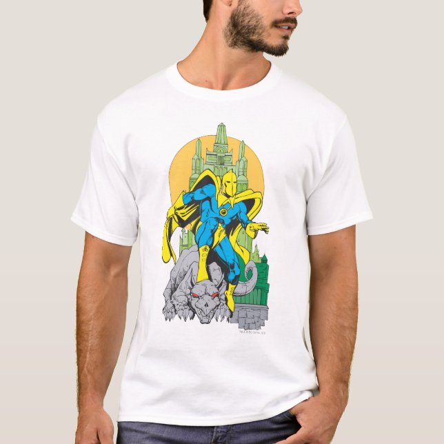 T-shirt Dr Fate et tour invisible (Devant)