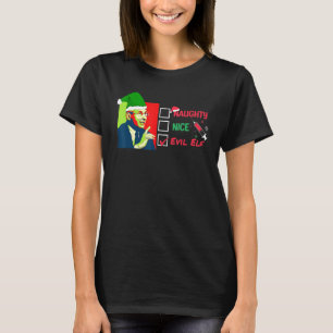 T-shirt Dr. Fauci Masque de Noël Mandat Fauci Chien Sarcas