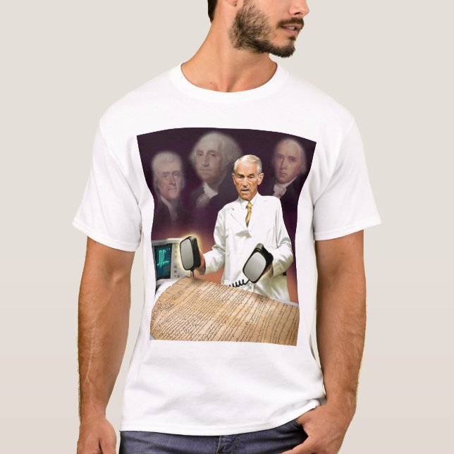 T-shirt Dr.Paul rétablit la constitution (Devant)