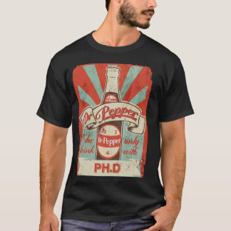 T-shirt dr pepper phd