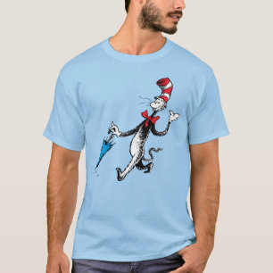 T-shirt Dr Seuss   Chat dans la marche des parapluies Casq