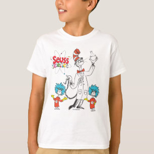 T-shirt Dr Seuss Chat dans la science de la sécurité Cas