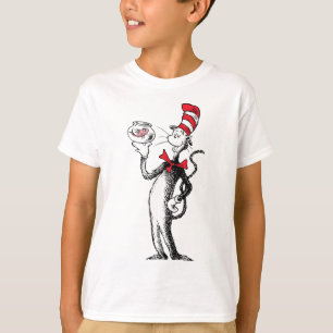 T-shirt Dr Seuss Chat dans le Casquette & Krinklebine
