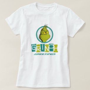 T-shirt Dr. Seuss   Grinch Greetings