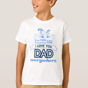 T-shirt Dr Seuss   Je t'aime Papa partout