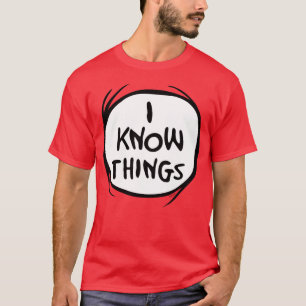T-shirt Dr Seuss   La Chose Deux - Je Connais Les Choses