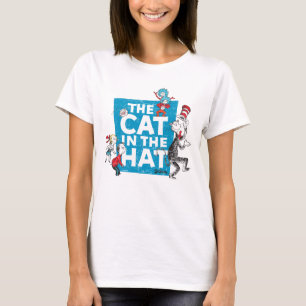 T-shirt Dr. Seuss Logo du Chat dans le Chapeau - Personn