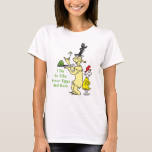 T-shirt Dr Seuss  Oeufs verts et jambon  Ami et Sam-I-Am