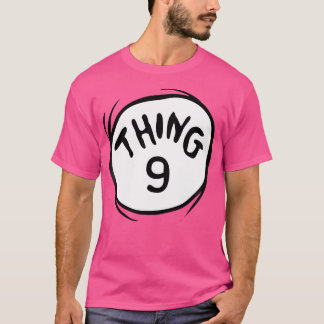 T-shirt Dr. Seuss Thing 9 Emblem Color Option