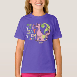 T-shirt Dr Seuss Voudriez-Vous Les Manger Avec Un Renard