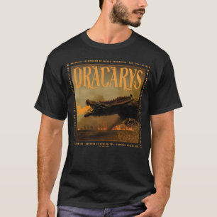 T-shirt "Dracarys" Drogon Breathing Fire Graphic