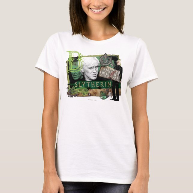 T-shirt Draco Malfoy Collage 1 (Devant)
