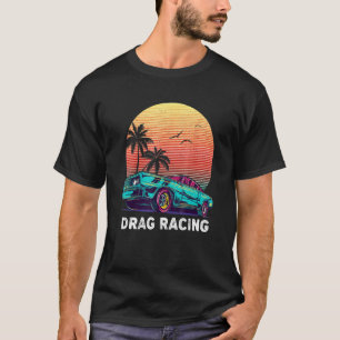 T-shirt Drag Racing Mens Drag Race Muscle Car