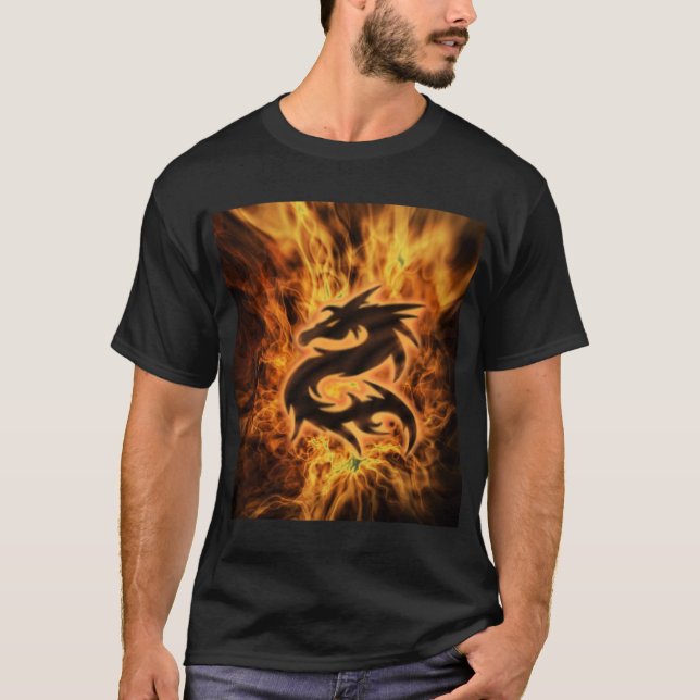 T-SHIRT DRAGON (Devant)