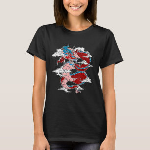 T-shirt Dragon asiatique chinois japonais