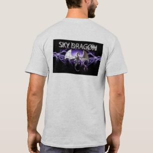 T-shirt Dragon avec orage